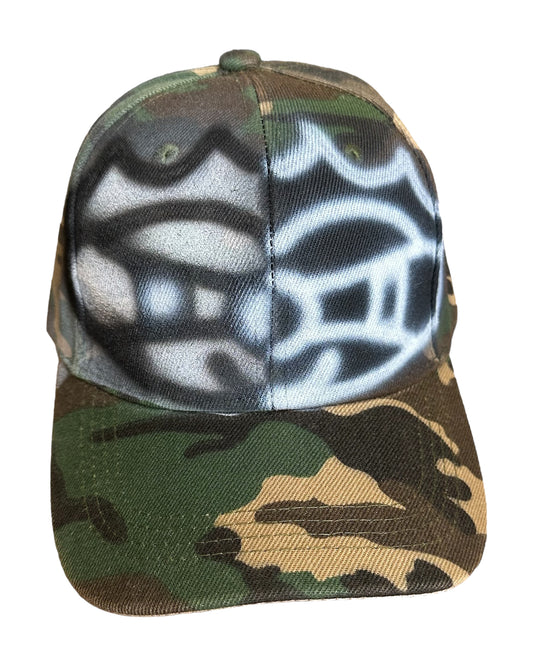 2 Face Camo Cap